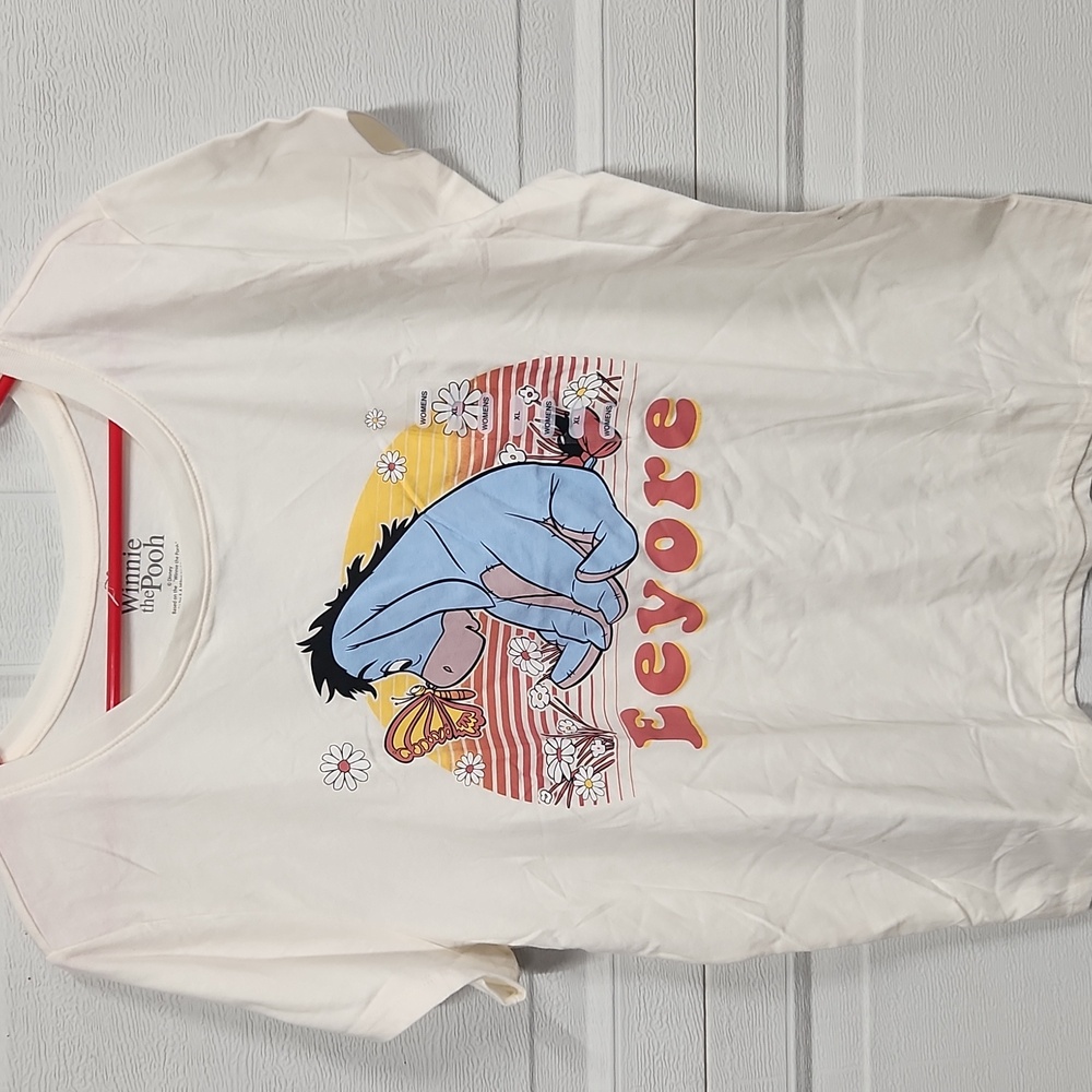 Disney Winnie The Pooh Juniors Graphic Tee XL New Eeyore